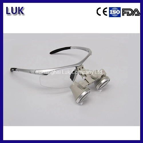 All Magnification Medical Instrument Surgical Dental Optical Loupe with LED Headlight