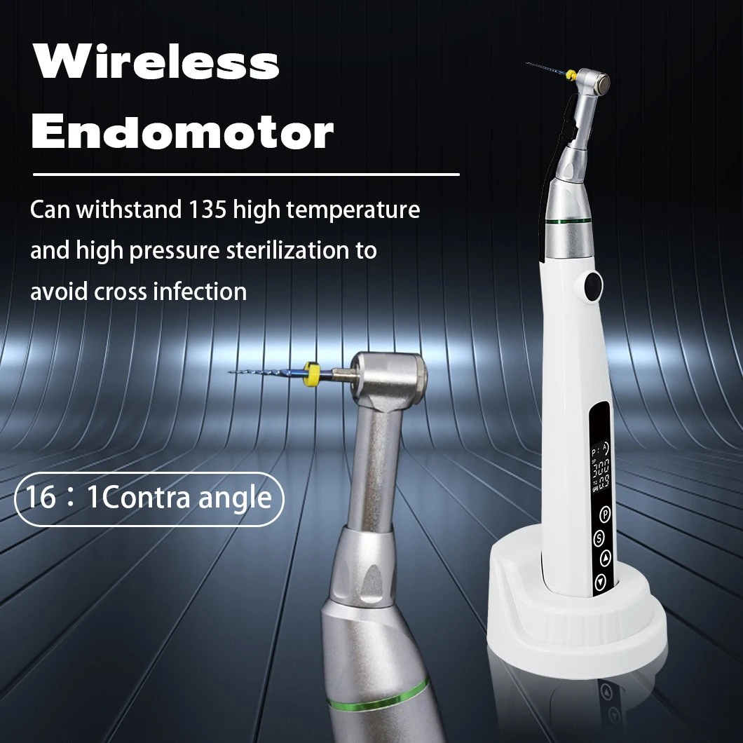 Dental Surgical Equipment Wireless Endo Motor with LED Light