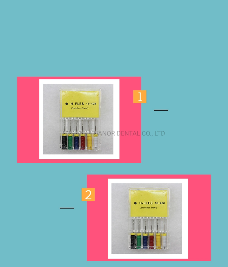 Factory Price Rotary Files Dental Endo Files for Root Canal Treatment